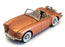 Unknown Brand 1/43 Scale Model Car UN01G - 1960 MGA - Gold