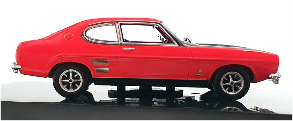 Ixo 1/43 Scale Diecast CLC258 - 1970 Ford Capri 1700 GT - Red/Black 