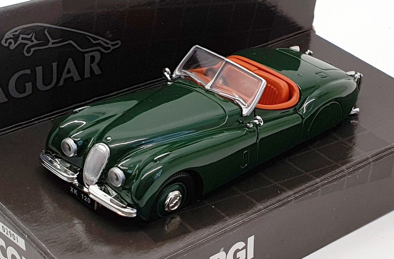 Corgi 1/43 Scale Model Car 02901 - Jaguar XK120 Open Top - Green