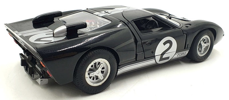 Eagle 1/18 Scale Diecast 19006 - Ford GT 40 24H Le Mans 1966 #2 - Black