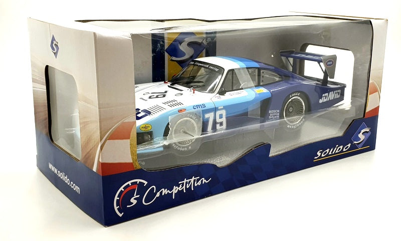 Solido 1/18 Scale Diecast S1805402 -Porsche 935 Mobydick LE MANS 79 #79