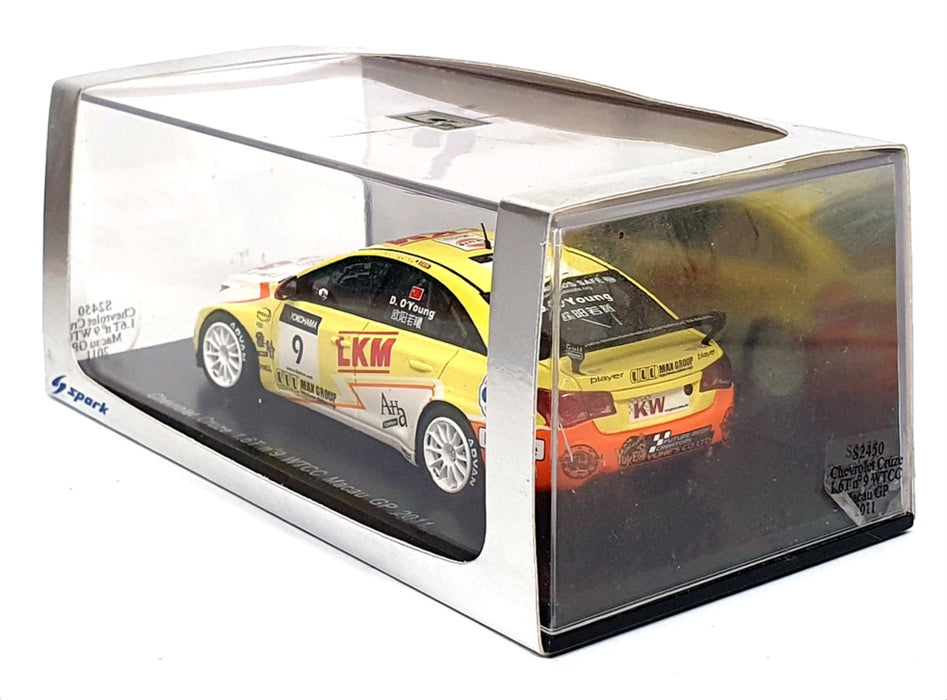 Spark 1/43 Scale S2450 - Chevrolet Cruze 1.6T #9 WTCC Macau 2011