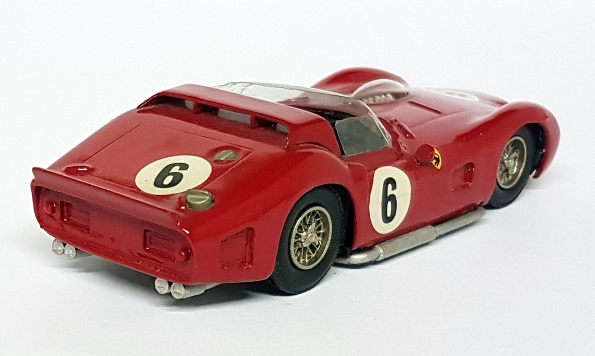 Western Models 1/43 Scale White Metal - WRK17 1962 Ferrari 330P Testa Rossa LM