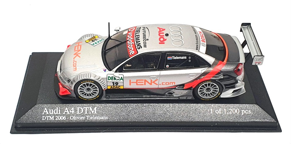 Minichamps 1/43 Scale 400 061419 - Audi A4 DTM 2006 - #19 O. Tielemans