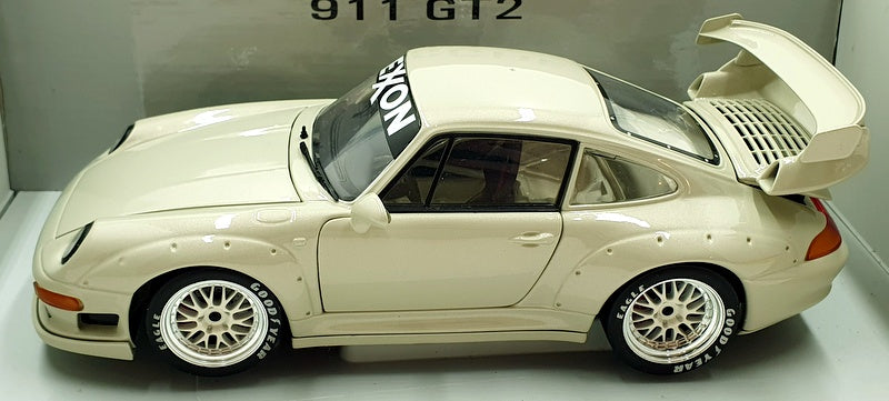 UT 1/18 Scale Diecast UTREW04 - Porsche 911 GT2 - Light Beige 