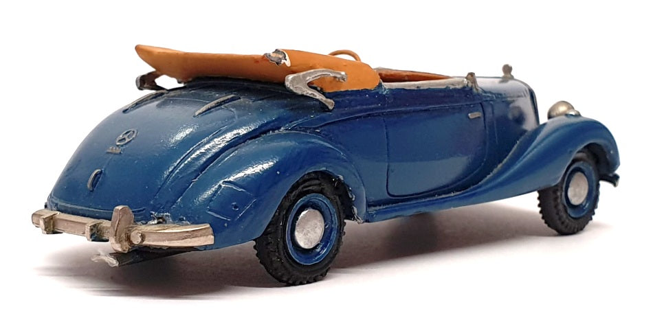 Waldorf Miniatures 1/43 Scale 11022G - Mercedes Benz 170 S Cabrio - Blue