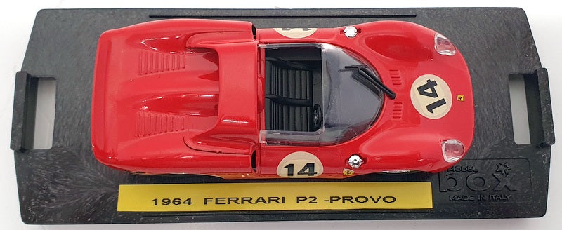 Box Model 1/43 Scale Diecast 8447A - Ferrari P/2 #14 Provo - Red