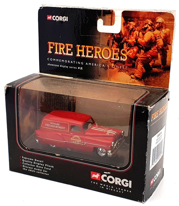 Corgi 9cm Long Fire Truck CS90014 - Pontiac Van Fire Support