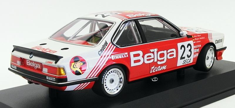 Minichamps 1/18 Scale 155 852523 - BMW 635 CSi Belga Juma Racing 24h Spa 1985