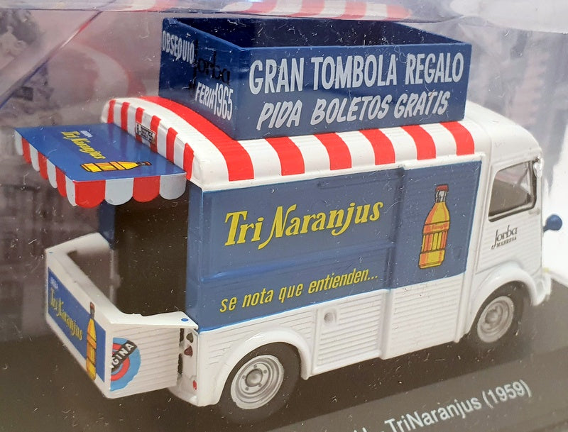 Atlas Edition 12cm Long Model Truck G1H2E010 - 1959 Citroen Type H Tri Naranjus