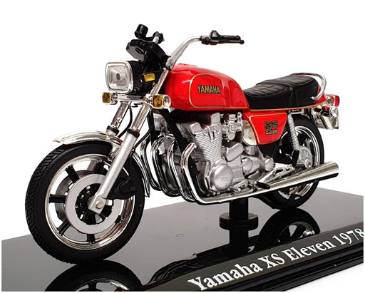 Atlas Editions 1/24 Scale 4 658 130 - 1978 Yamaha XS Eleven - Red