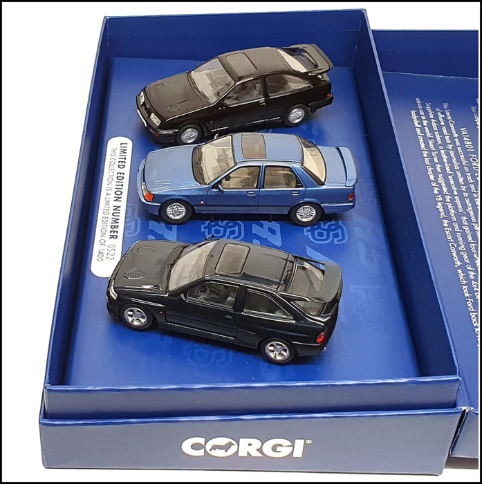 Corgi 1/43 Scale CW00001 - Ford RS Cosworth Collection 3 Piece Set