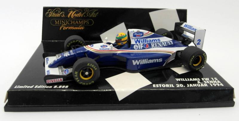 Minichamps F1 1/43 Scale diecast 430 940102 Williams FW15 A. Senna Estoril 94