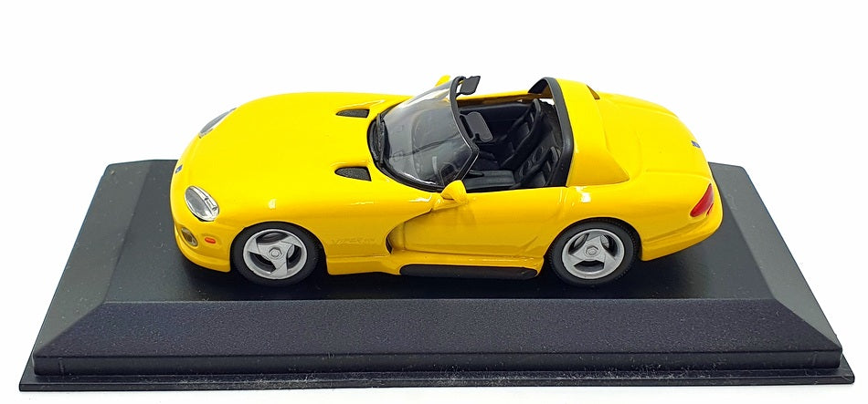 Minichamps 1/43 Scale 430 144030 - 1993 Dodge Viper Cabriolet  - Yellow