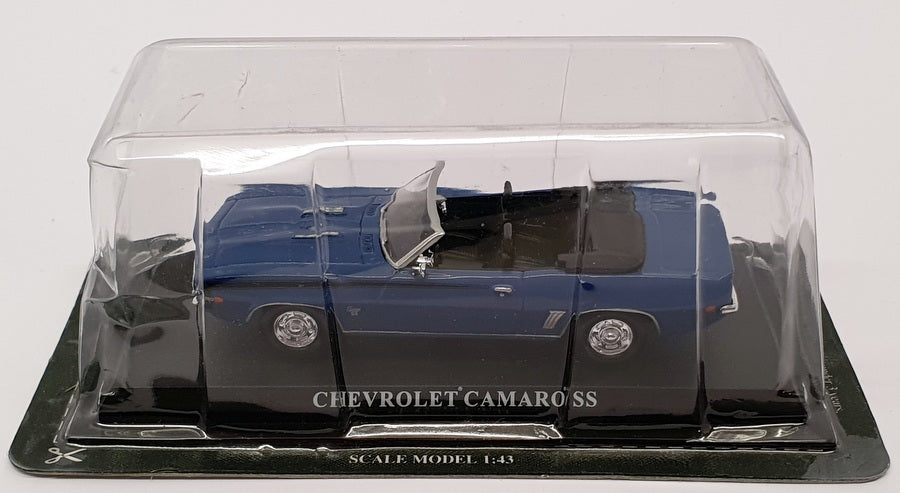 Del Prado 1/43 Scale Model Car DP18221F - Chevrolet Camaro SS - Blue