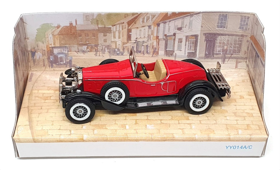 Matchbox M Of Y Appx 1/43 Scale YY014A/C - Stutz Bearcat - Red/Black