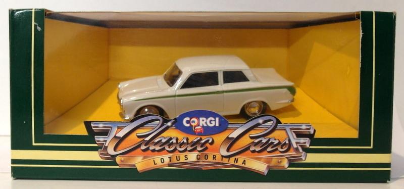 Corgi 1/43 Scale Diecast D708/1 - 1963 Lotus Cortina Mk1 - White