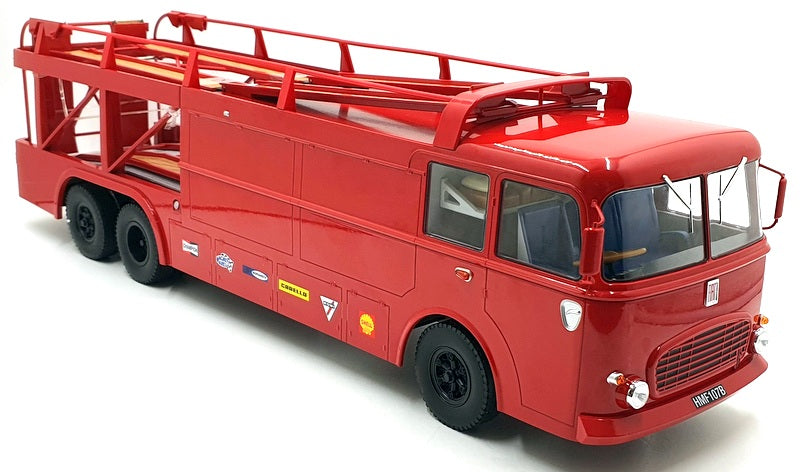 Norev 1/18 Scale 187703 Fiat Bartoletti 306/2 Ferrari Le Mans Transporter Red