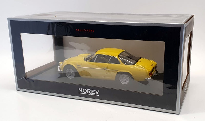 Norev 1/18 Scale Diecast 185305 - 1971 Alpine A110 160S - Yellow