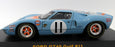 Ixo 1/43 Scale diecast - LMC027 Ford GT40 Gulf Le Mans 1968 #11 Oliver Muir