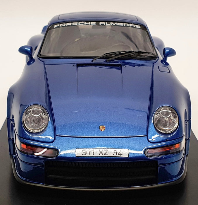 Kess Models 1/18 Scale Model KE18004A - Porsche 911 993 GT1 Aimeras - Met Blue