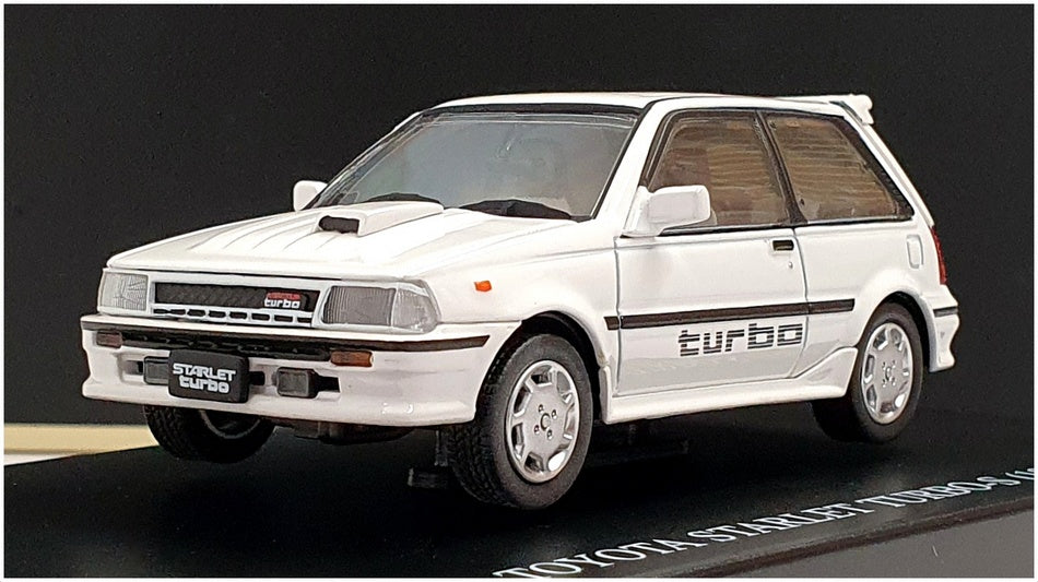 DISM 1/43 Scale 075197 - 1986 Toyota Starlet Turbo-S - White