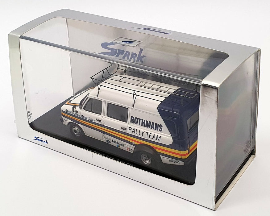 Spark 1/43 Scale Resin S2684 - 1981 Ford Transit - Team Ford