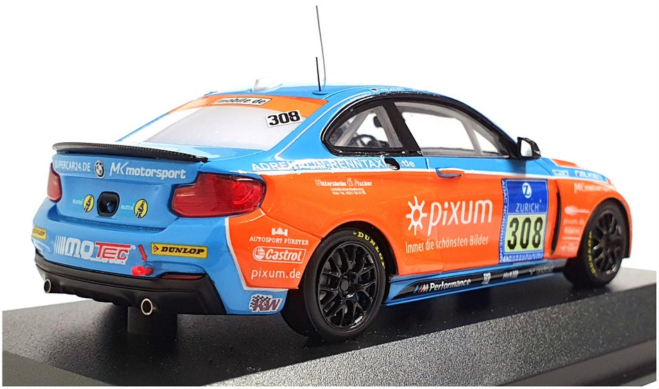 Minichamps 1/43 Scale 437 142408 - BMW M235i - 24h Nurburgring 2014