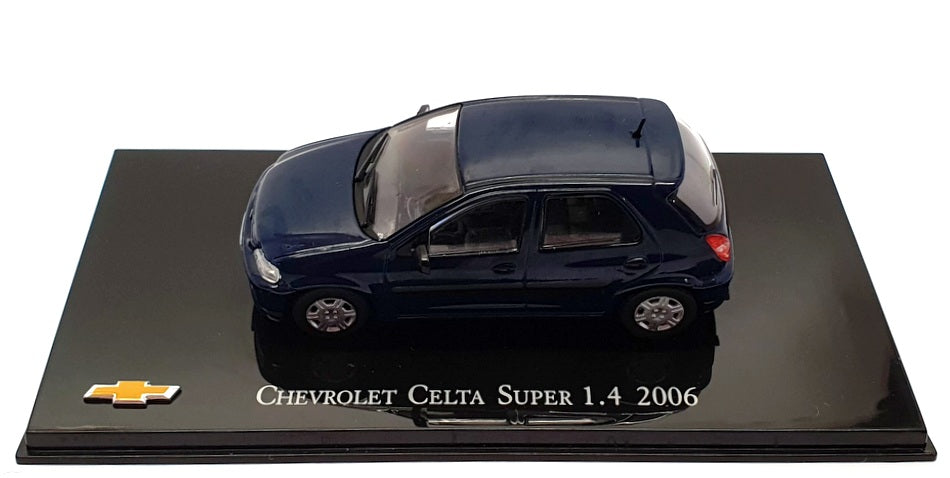 Altaya 1/43 Scale Diecast 9921D - 2006 Chevrolet Celta Super 1.4 - Blue