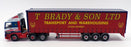 Corgi 1/50 Scale Diecast 75408 - Lyland DAF 85 Curtainside - T.Brady & Son Ltd.