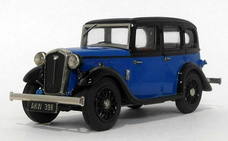 Kenna Models 1/43 Scale KM13 - Wolseley 9 - Blue/Black