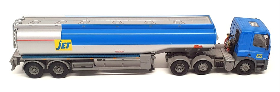 Corgi 1/50 Scale 75302 - Leyland DAF Petrol Tanker Truck "Jet" - Blue/Grey