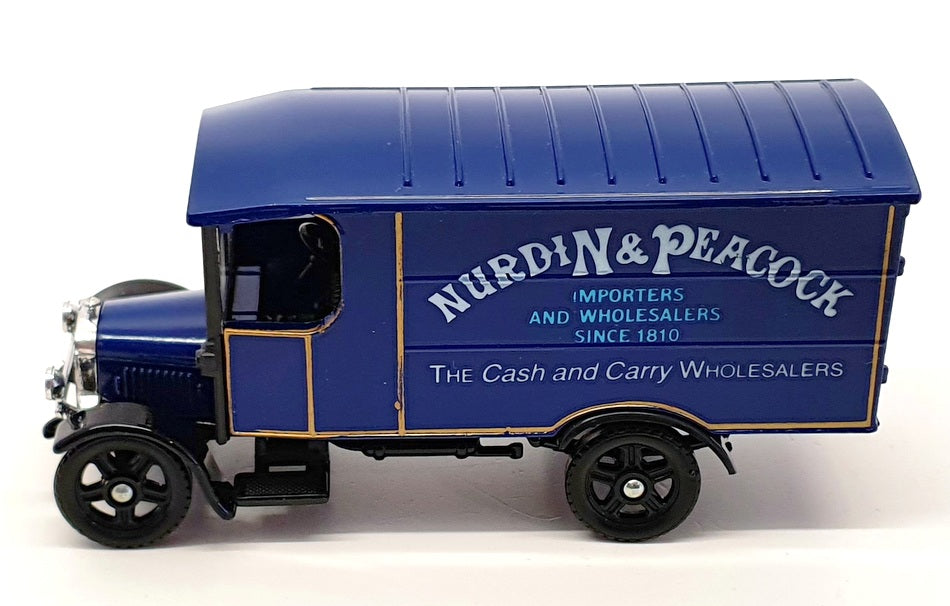 Corgi 13cm Long Diecast 839 - 1929 Thornycroft Van Nurdin & Peacock - Blue