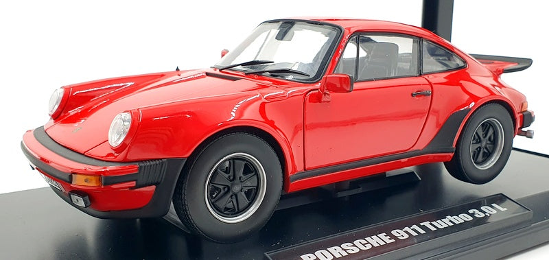 Norev 1/18 Scale Diecast 187512 - Porsche 911 Turbo 3L - Red