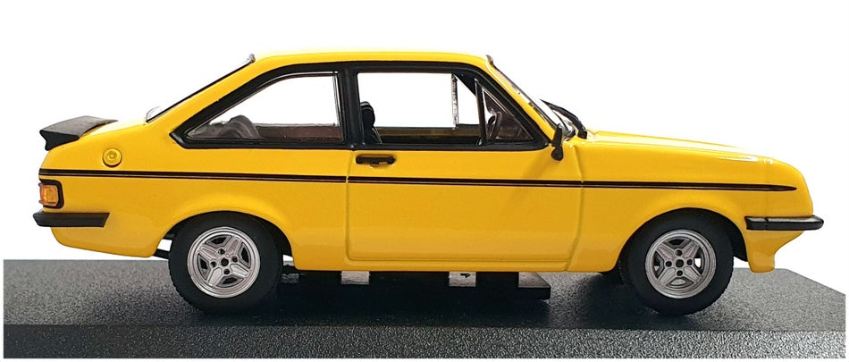 Minichamps 1/43 Scale 400 084302 - 1976 Ford Escort II RS 2000 - Yellow