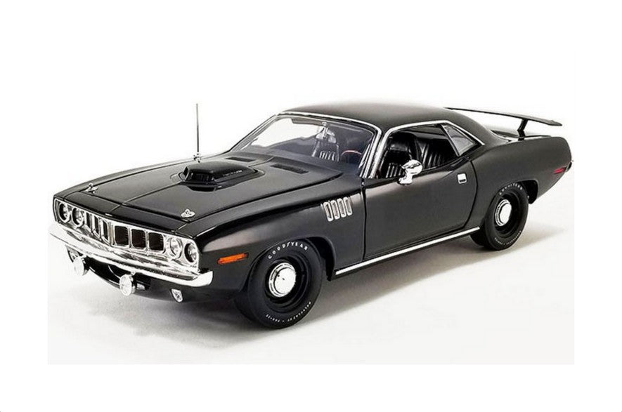 Acme 1/18 Scale A1806124 - 1971 Plymouth Hemi Cuda - Black