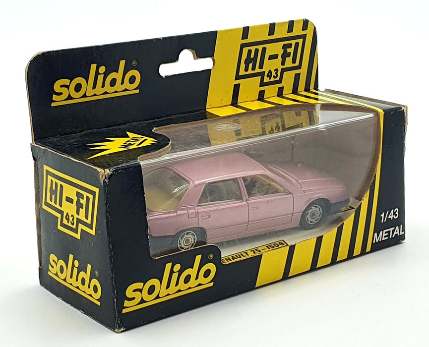 Solido 1/43 Scale Diecast 1504 - Renault 25 - Metallic Violet