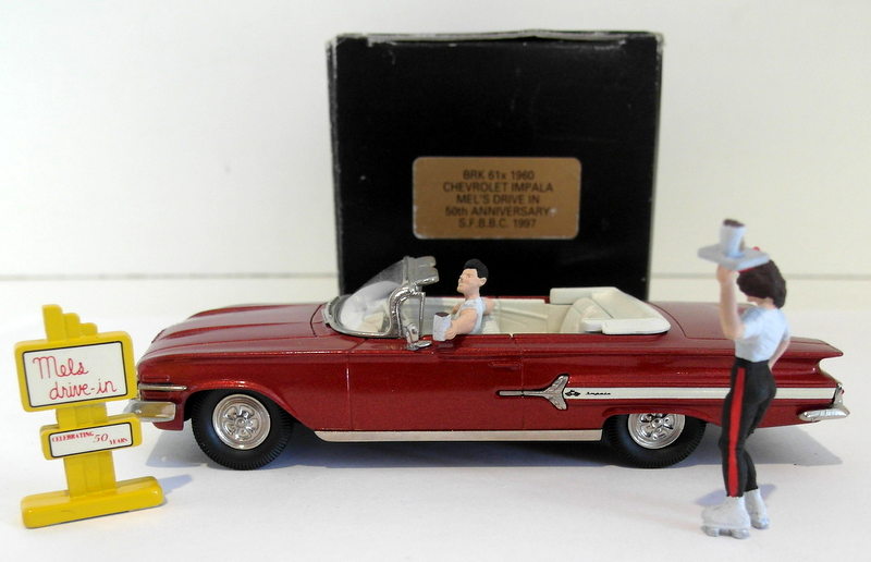 Brooklin 1/43 Scale BRK61 003  - 1960 Chevrolet Impala SFBBC 1997 1 Of 210