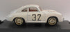 Brumm 1/43 Scale Metal Model - S018 PORSCHE 356 COUPE 1952 WHITE