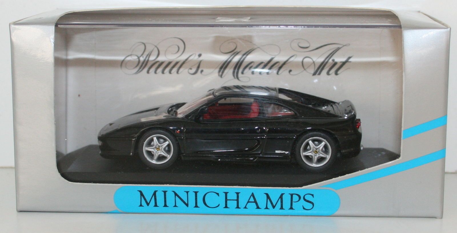 MINICHAMPS 1/43 - 430 074021 FERRARI F 355 1994 Black