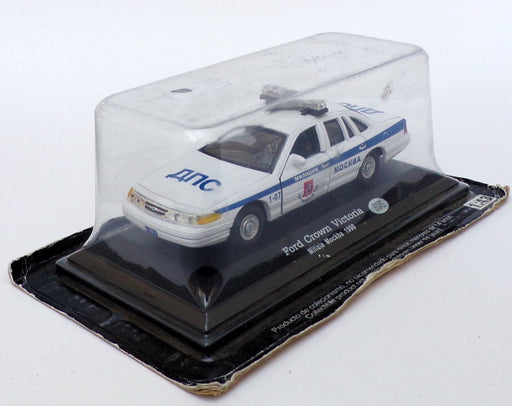 Altaya 1/43 Scale Police Car ALP05  - Ford Crown Victoria - Milizia Mockba 1998