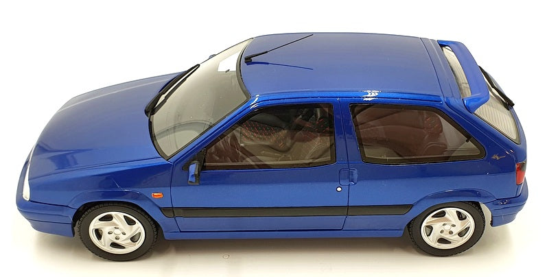 Otto Mobile 1/18 Scale Resin OT044 - Citroen ZX 16V - Blue