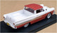 Goldvarg 1/43 Scale GC-70A - 1958 Ford Ranchero Truck - Torch Red/White