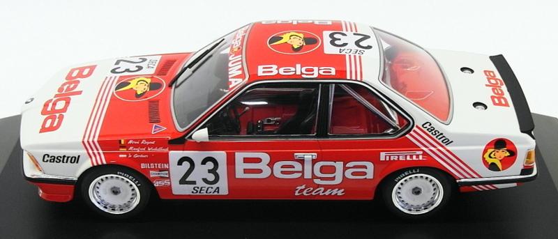 Minichamps 1/18 Scale 155 852523 - BMW 635 CSi Belga Juma Racing 24h Spa 1985