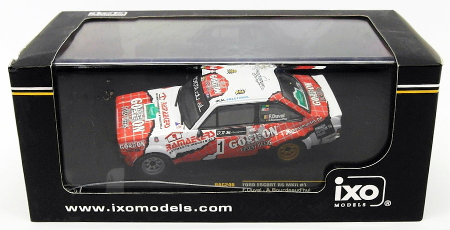 Ixo 1/43 Scale RAC246 - Ford Escort RS Mk2 #1 - 1st Legends Boucles 2014