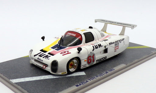 Bizarre 1/43 Scale BZ104 - Mazda 717C - #61 18th Le Mans 1983 - White