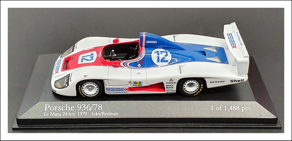 Minichamps 1/43 Scale 430 796912 - Porsche 936/78 Le Mans 1979