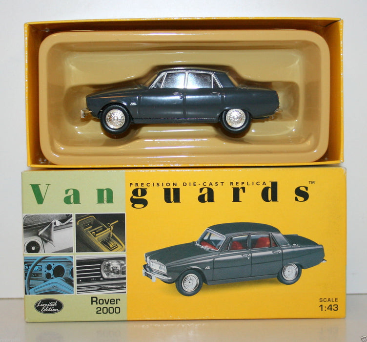 VANGUARDS 1/43 VA27006 ROVER 2000 CITY GREY