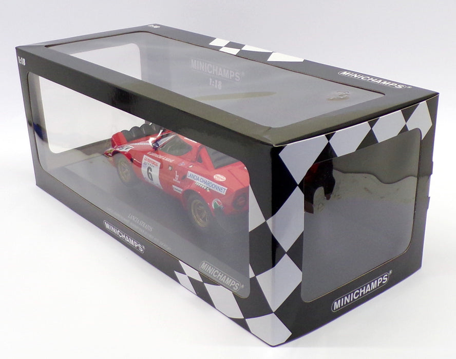 Minichamps 1/18 Scale 155 751706 - Lancia Stratos - Tour De Corse 1975