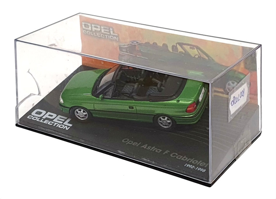 Altaya 1/43 Scale OPCOL008 - 1992-98 Opel Astra F Cabriolet - Met Green